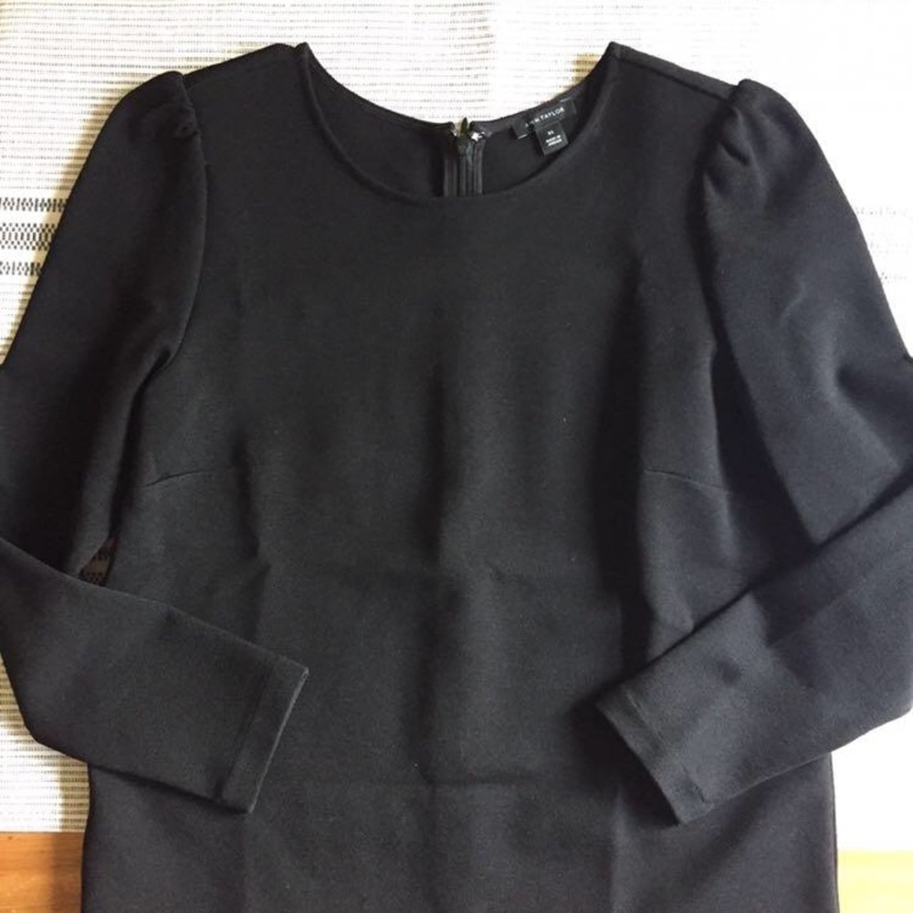 Ann Taylor - Black long sleeve shirt